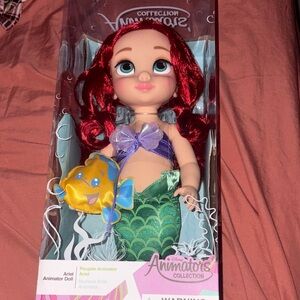 Disney Animators' Collection Ariel Doll with Shimmering Green Tail